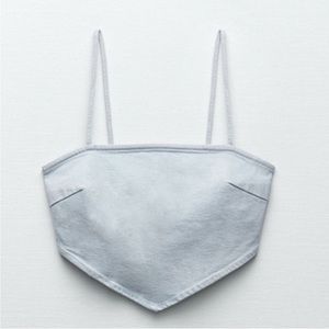 Zara Jean Bandana Crop Top